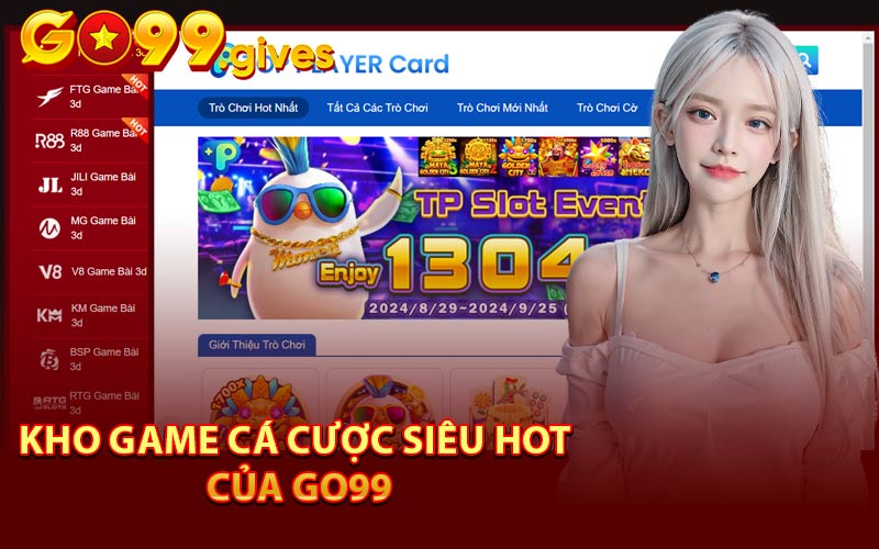 Kho game cá cược siêu hot của KUBET