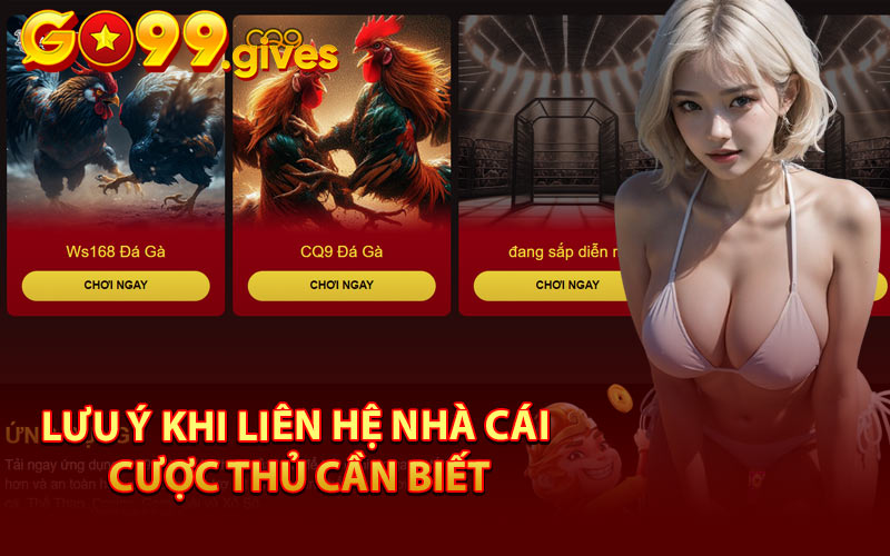 Lưu Ý Khi Liên Hệ Nhà Cái Cược Thủ Cần Biết